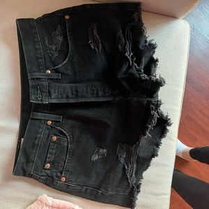 Levi shorts from Aritzia